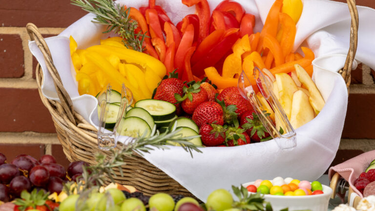 how to make a grazing table, picture of EEC table